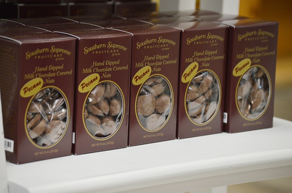 8 oz. Milk Chocolate Covered Pecans in box